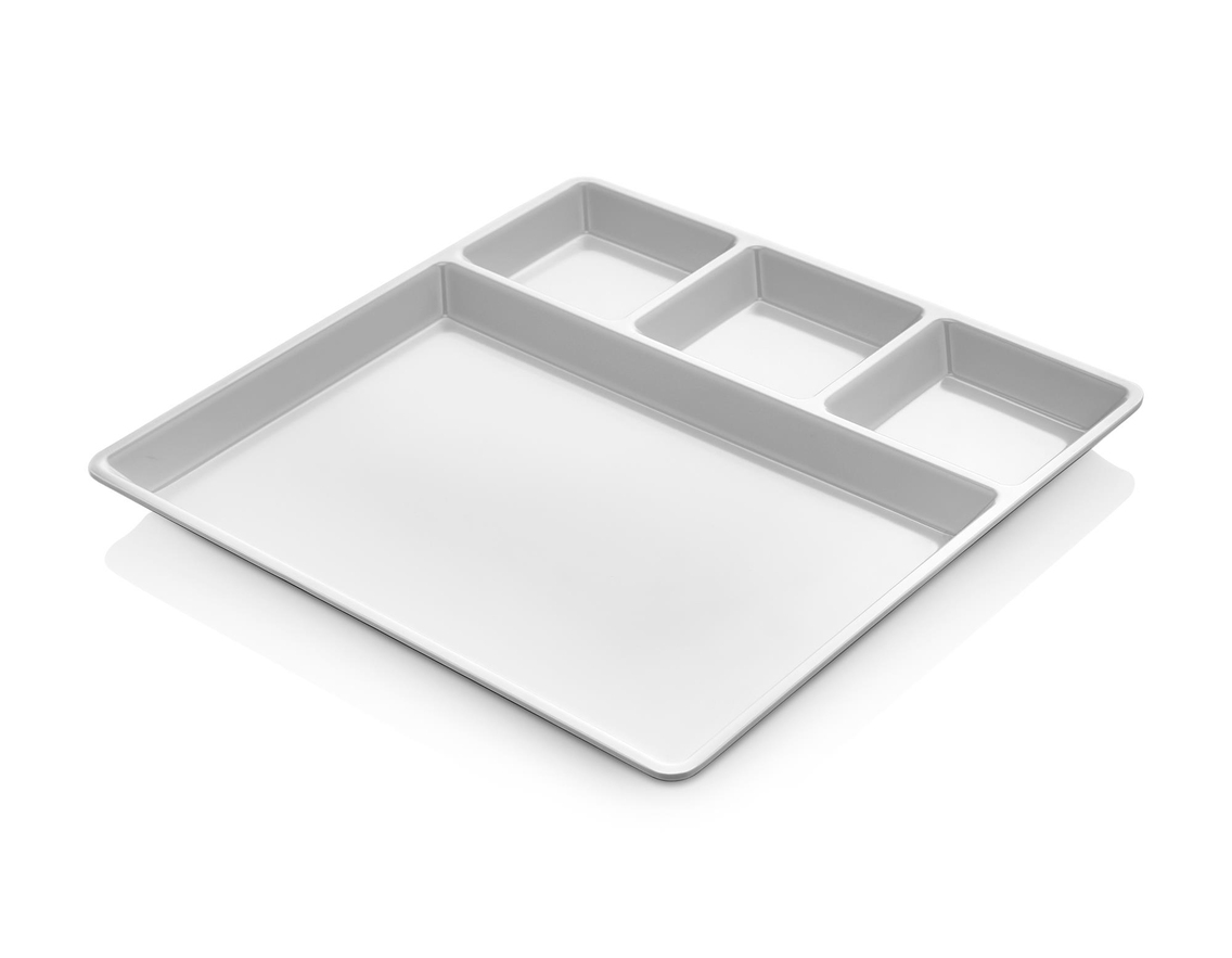 Göreme 692 Termostar Kırılmaz Melamin 4 Bölmeli Kahvaltılık 29x29cm