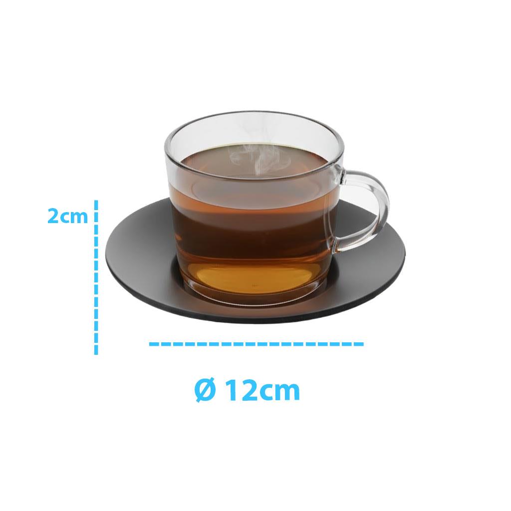 Göreme 693 Termostar Melamin Mat Çay Tabak 12cm