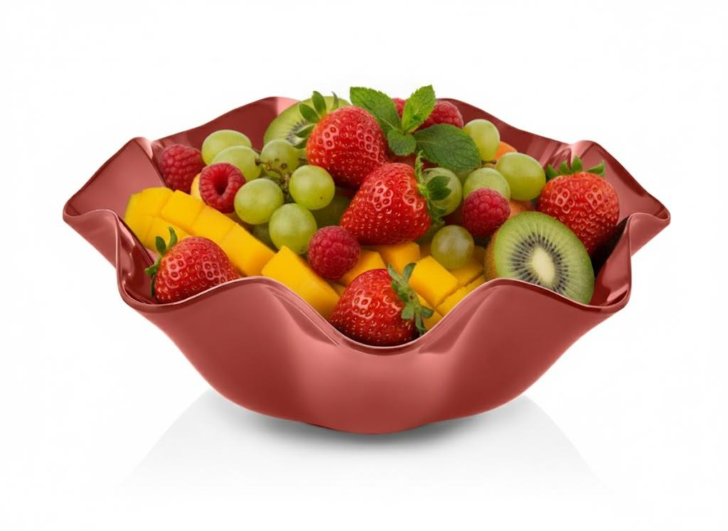 Göreme 694 Termostar Kırılmaz Melamin Flower Bowl Salata Kasesi Ø27,5cm