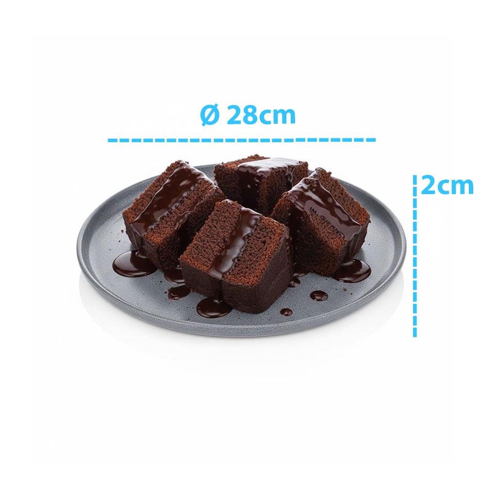 Göreme 7035 Termostar Kırılmaz Melamin Mat Viking Sunum Ø28cm