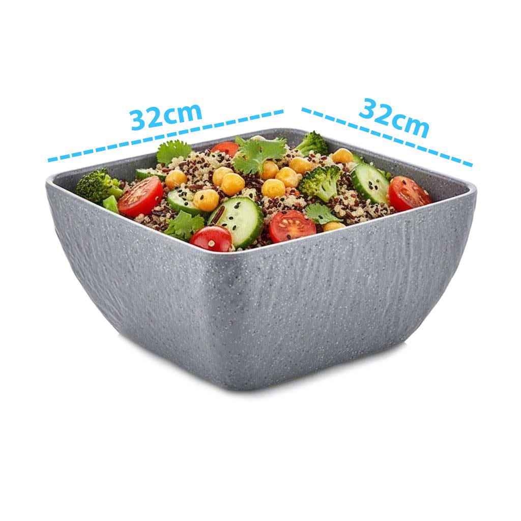 Göreme 7044 Termostar Kırılmaz Melamin Jumbo Kase 32x32cm