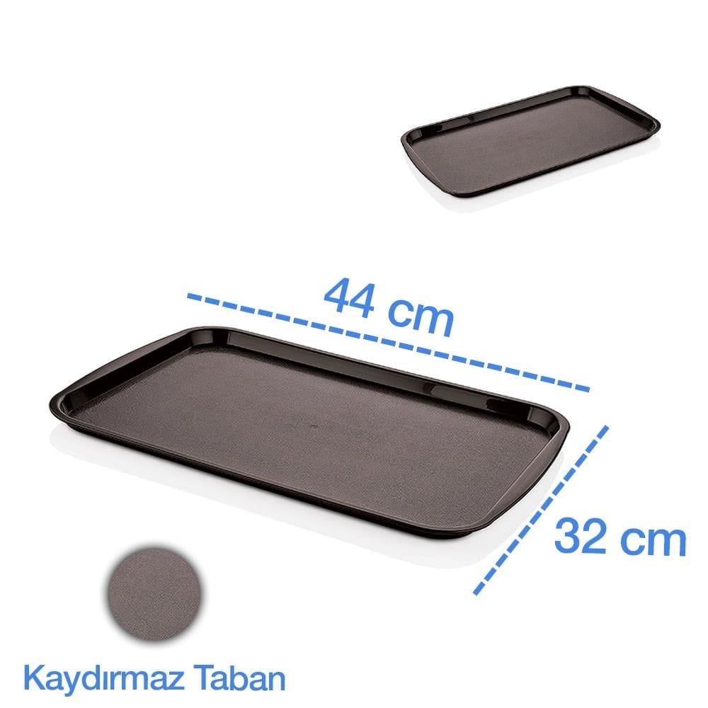 Göreme 893 ABS Renkli Servis Sunum Tepsisi 32x44cm | ID5750