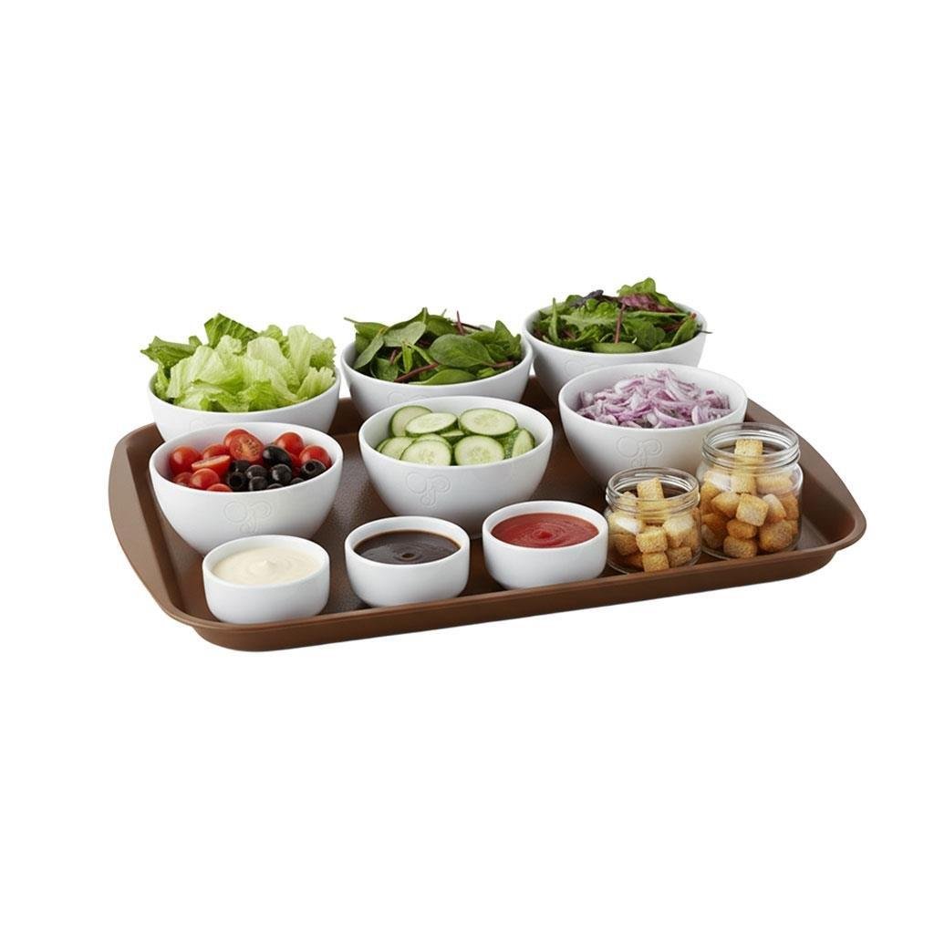 Göreme 894 ABS Renkli Servis Sunum Tepsisi 46x36cm | ID5751