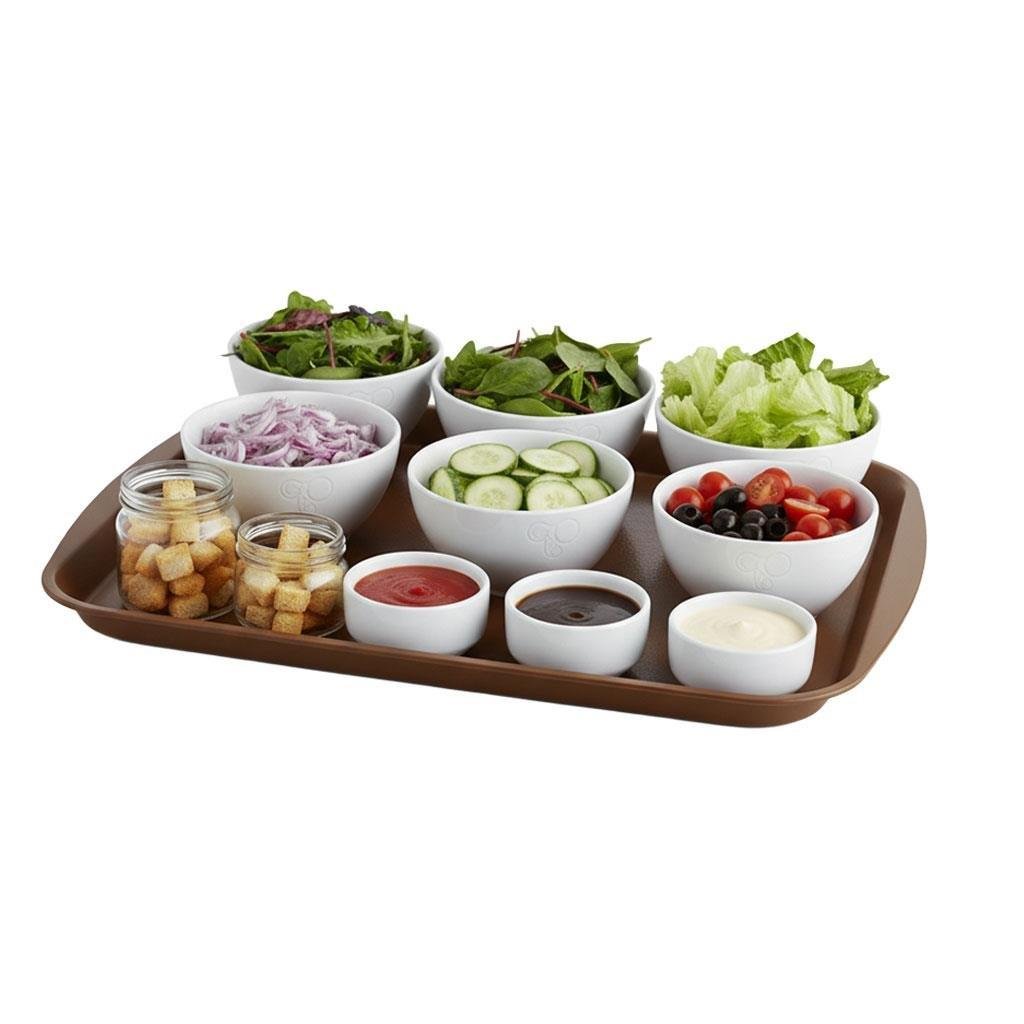 Göreme 895 ABS Renkli Servis Sunum Tepsisi 37x53cm | ID5752