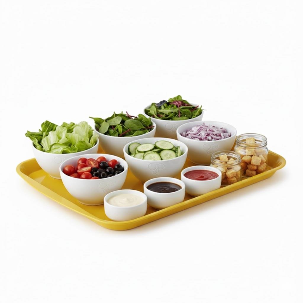 Göreme 897 ABS Servis Sunum Tepsisi 32x44cm | ID5754