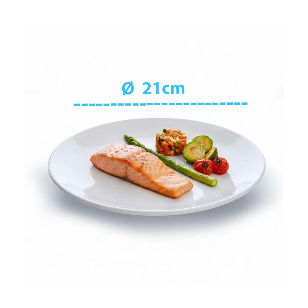 Göreme 9104 Termostar Melamin Forza Enternasyonel Tabak 21cm | ID2255