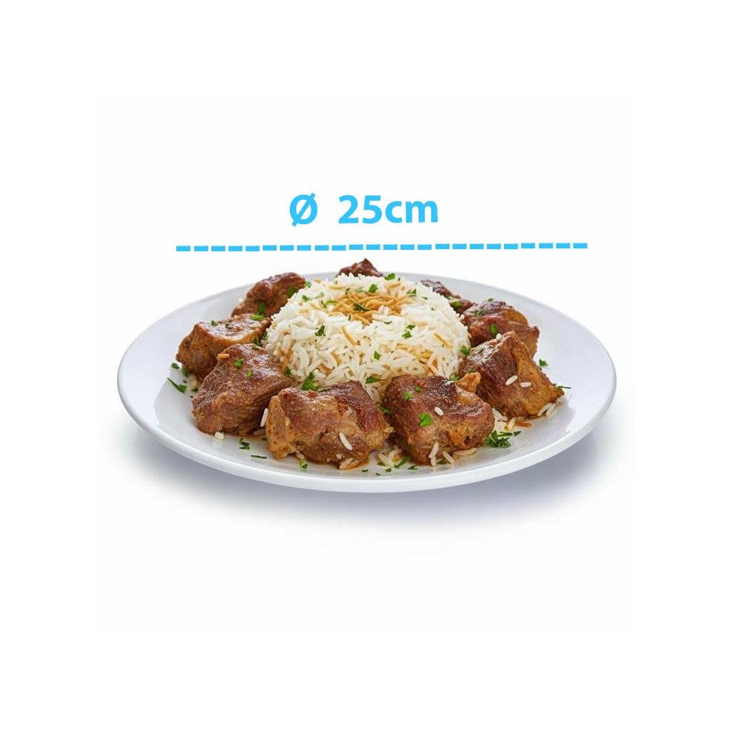 Göreme 9106 Termostar Melamin Forza Enternasyonel Tabak 25 cm | ID2257