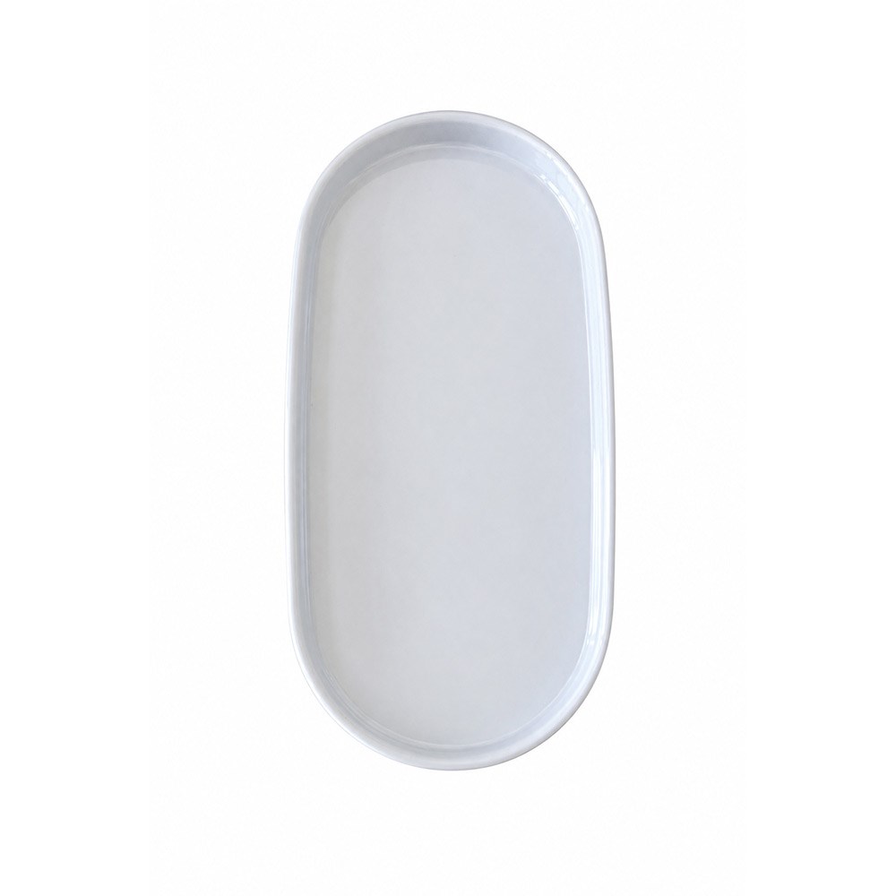 Göreme 9643 Termostar Melamin Duru Oval Sunum Tabağı 12x24cm