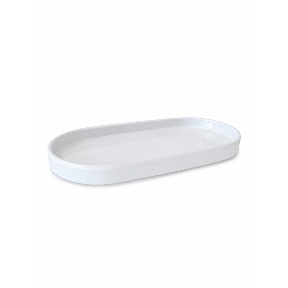 Göreme 9643 Termostar Melamin Duru Oval Sunum Tabağı 12x24cm
