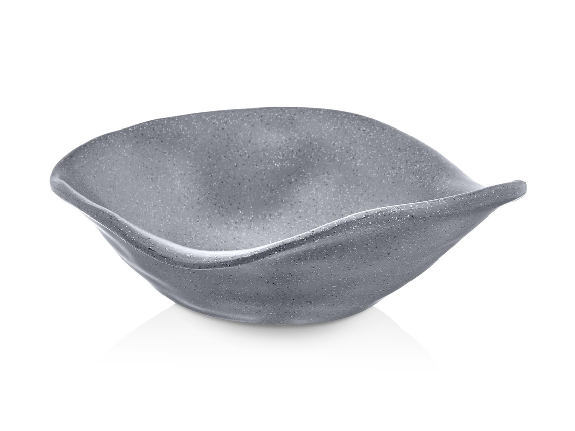 Göreme 9804-GR Termostar Kırılmaz Melamin Mat Elips Kase 28,5x24,5cm