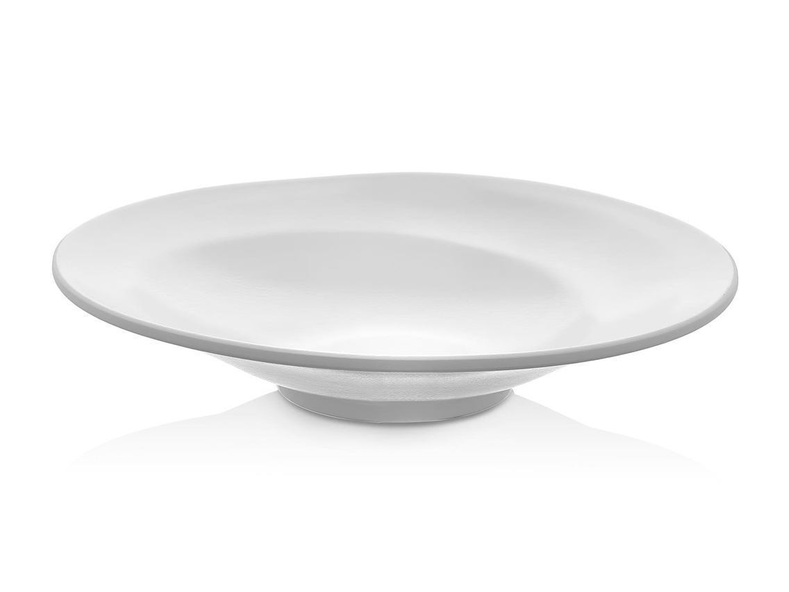 Göreme 9808 Termostar Kırılmaz Melamin Mat Burgu Makarna Tabak 26cm