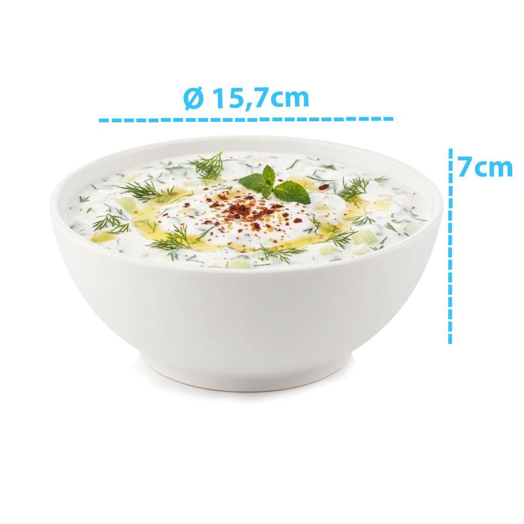 Göreme 9812 Termostar Kırılmaz Melamin Mat Ren Kase Ø15,7cm