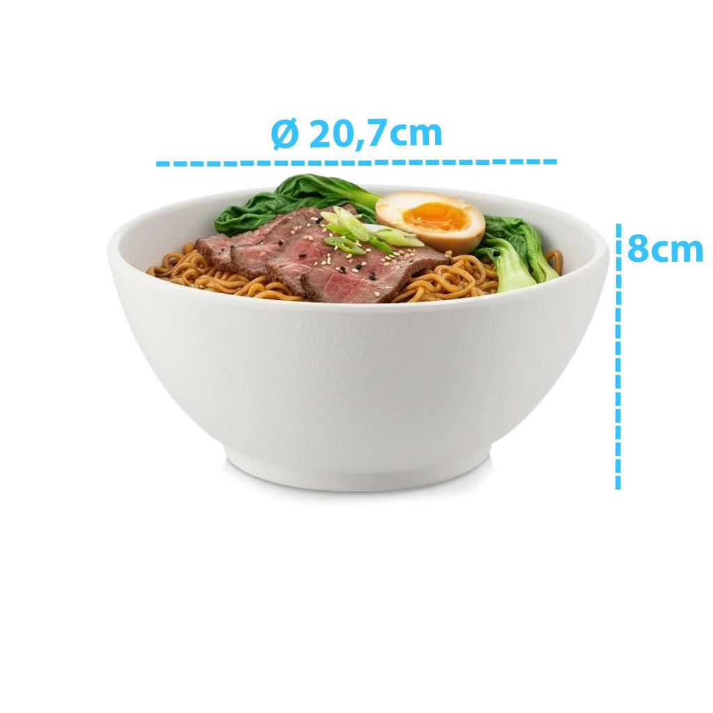 Göreme 9813 Termostar Kırılmaz Melamin Mat Ren Kase Ø20,7cm