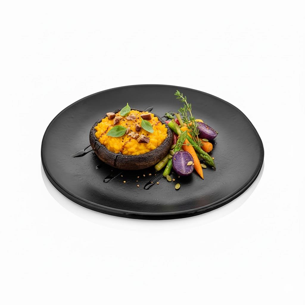 Göreme 9816 Termostar Kırılmaz Melamin Mat Ren Servis Ø22cm