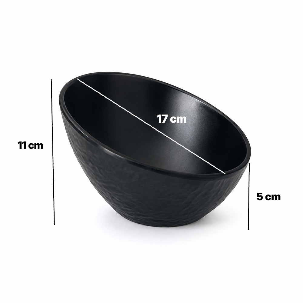 Göreme Kırılmaz Melamin 9634 Ay Eğik Kase 17cm