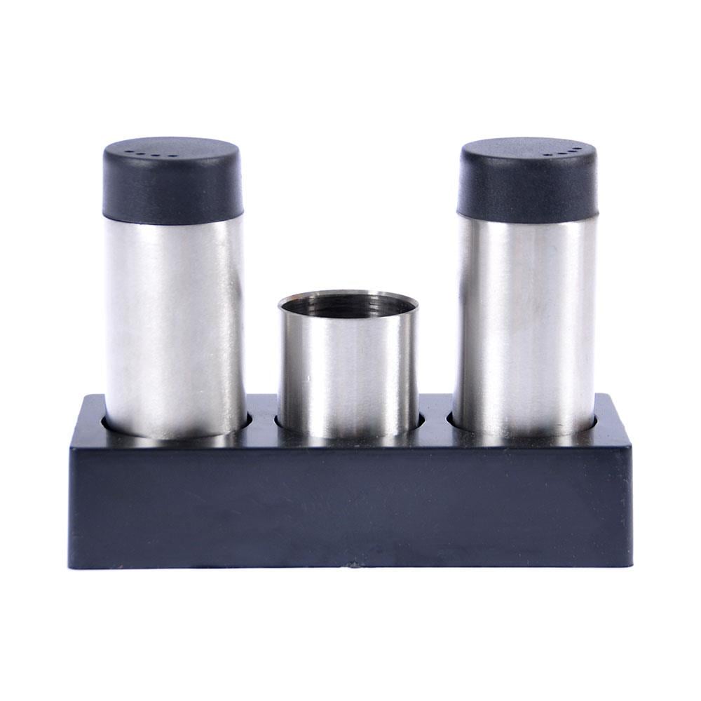 Gül Çelik Standart Karabiberlik ve Tuzluk Seti | ID5225