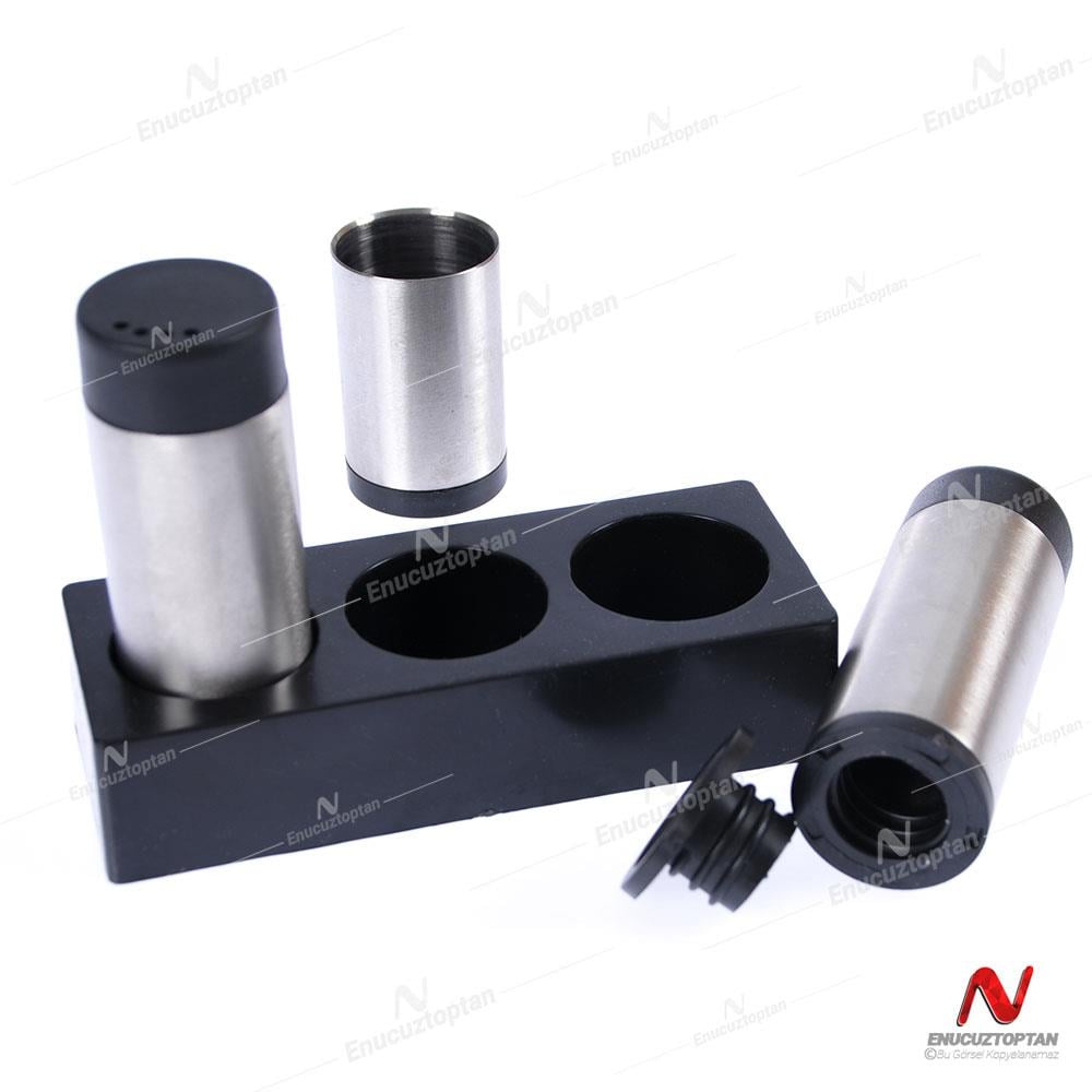 Gül Çelik Standart Karabiberlik ve Tuzluk Seti | ID5225