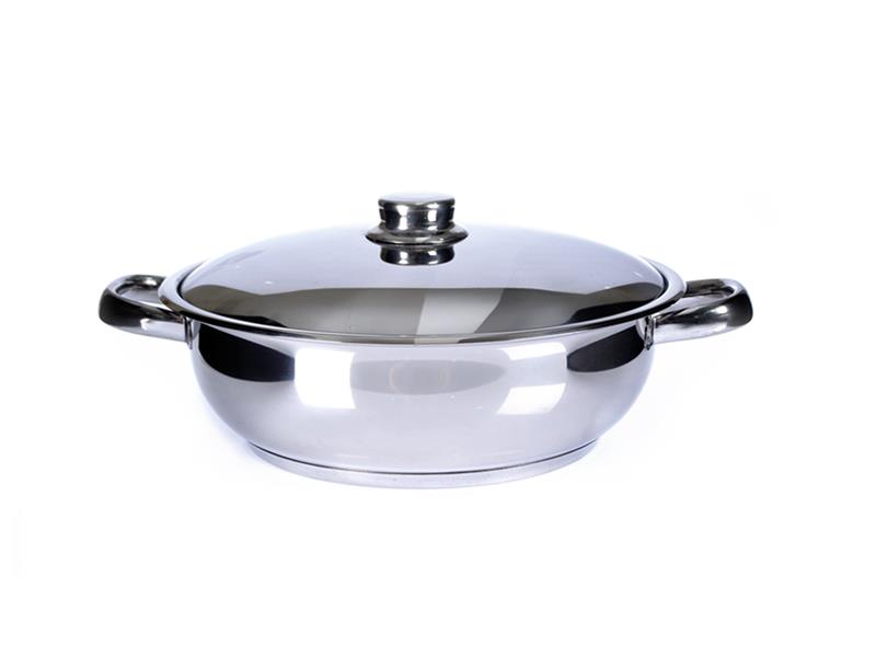 Gülsan Basık Çelik Tencere 26cm | ID3839