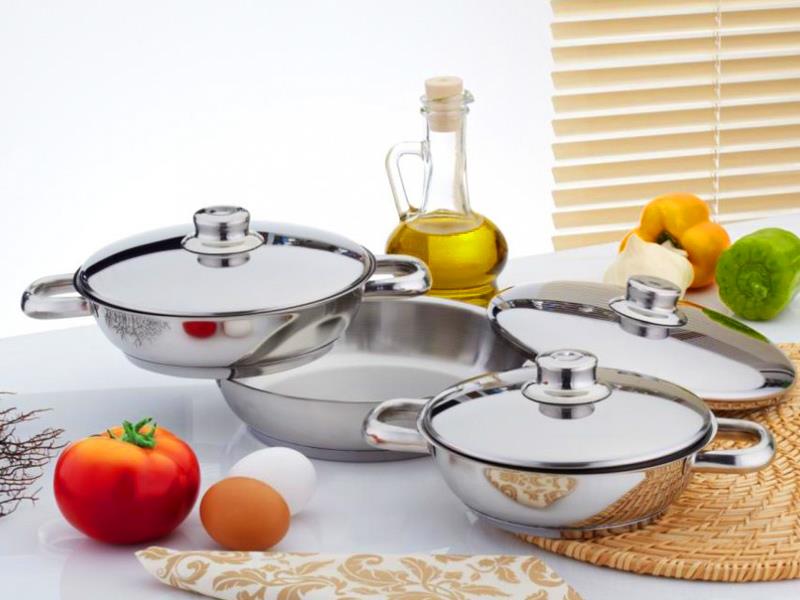 Gülsan Çelik Omlet Sahan Seti 3'lü Set | ID3875