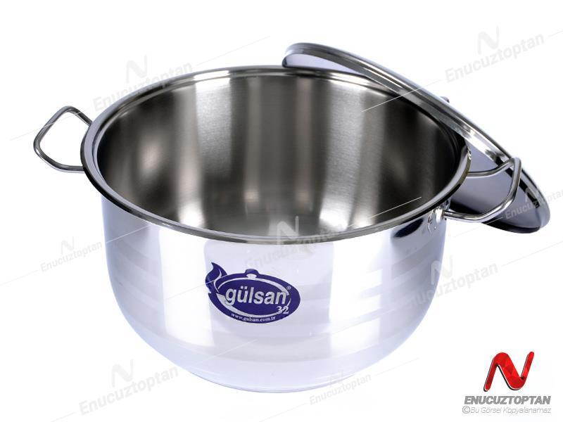 Gülsan Derin Çelik Tencere 30cm | ID3832