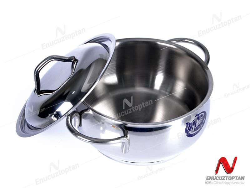 Gülsan Esen Çelik Kapaklı Güveç Set 3'lü Set | ID3845 