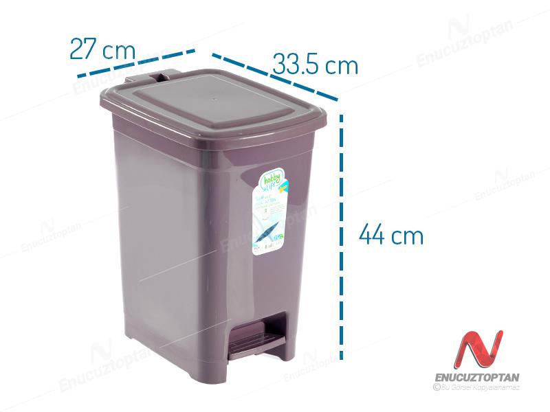 HobbyLife 01 1142 Slim Pedallı Çöp Kovası 25 Litre | ID2785