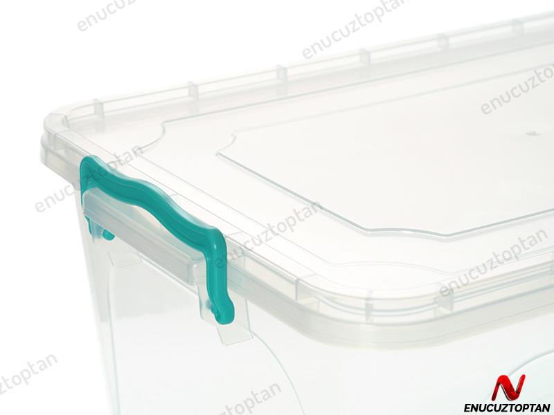 Hobbylife 02 1105 Şeffaf Dikdörtgen Kapaklı Saklama Kabı 25 Litre | ID2635