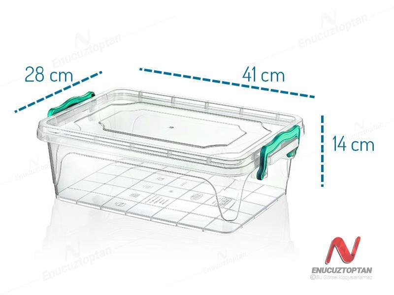 HobbyLife 02 1115 Kapaklı Multi Box Saklama Kabı 10 Litre | ID2710