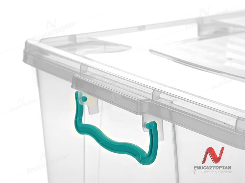 HobbyLife 02 1160 Kapaklı Tekerlekli Multibox Saklama Kabı 80 Litre | ID2702