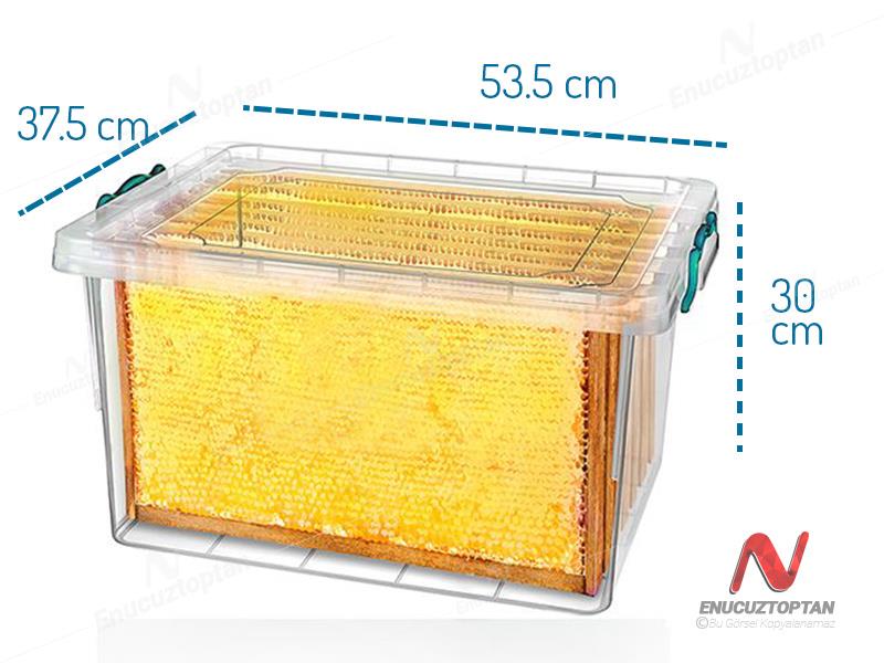 HobbyLife 02 1190 Kapaklı Petek Bal Sandığı 40 Litre | ID2704