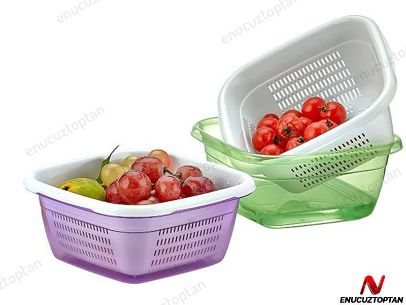 HobbyLife 03 1076 Zümrüt Süzgeçli Badya 1.3 Litre | ID1894