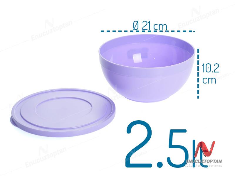 HobbyLife 03 1257 Sandy Kapaklı Kase 2.5 Litre | ID2686