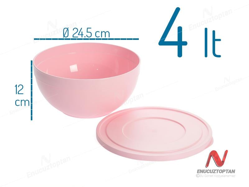 HobbyLife 03 1258 Sandy Kapaklı Kase 4 Litre | ID2687