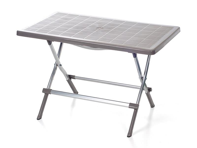 Holiday HD330 Omega Alüminyum Ayaklı Katlanır Masa 70x115 | ID2826