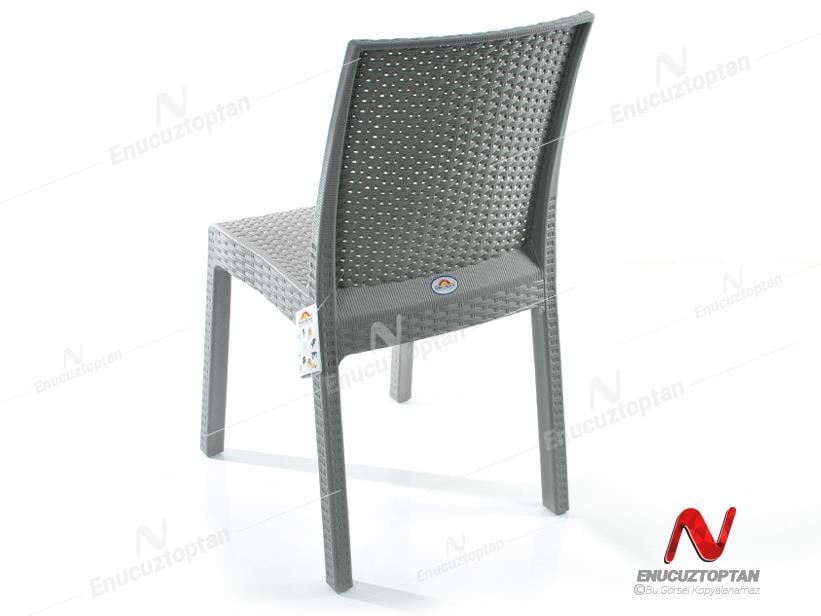 Holiday HK710 Deluxe Rattan Sandalye Çöl Grisi | ID2800