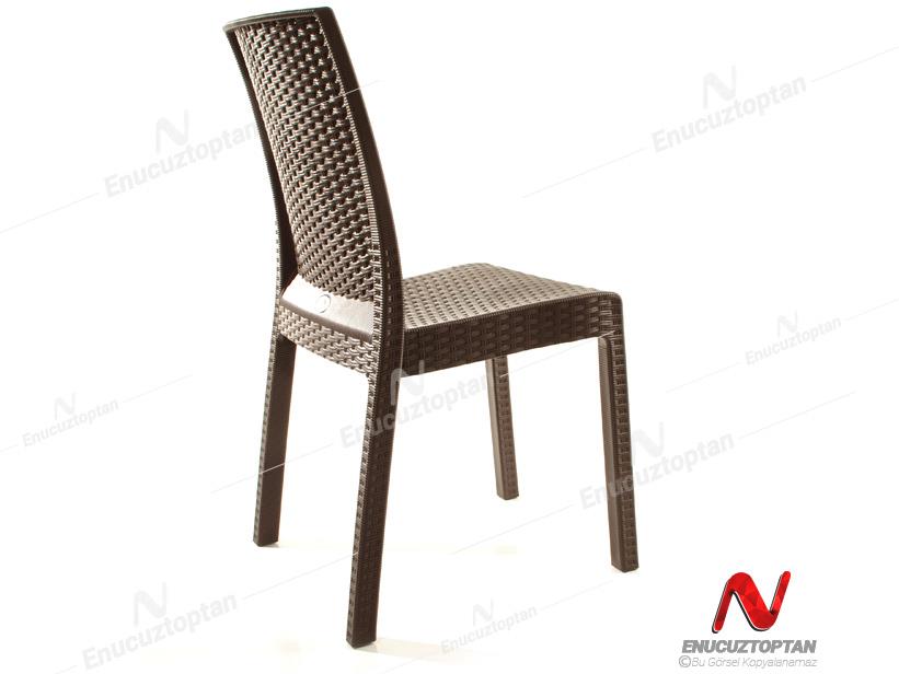 Holiday HK710 Deluxe Rattan Sandalye Kahverengi | ID2798