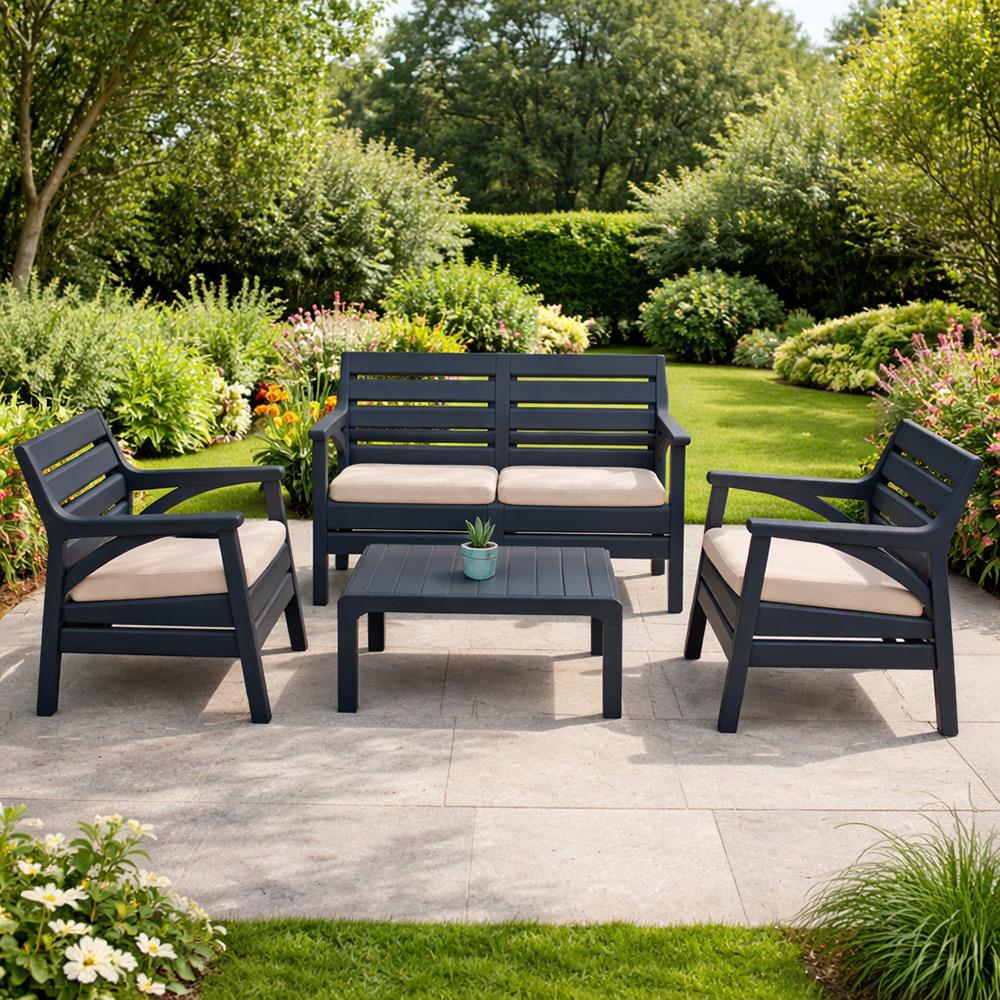 Holiday HK800 Miami Bahçe Oturma Grubu ID4671