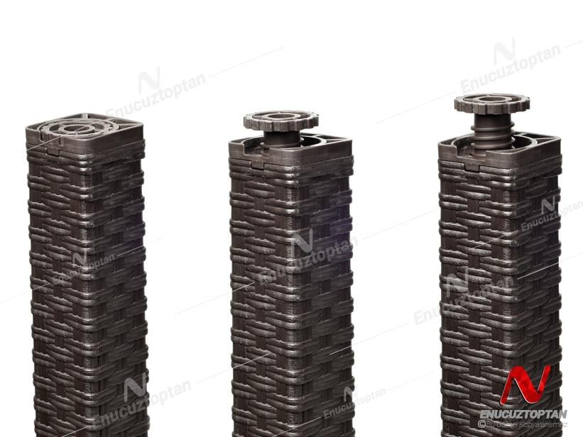 Holiday HM710 Comfort Rattan Camlı Masa 90x90 | ID2809