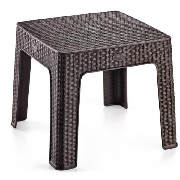 Holiday HS700 Monoblok Rattan Şezlong Plaj Sehpası | ID102