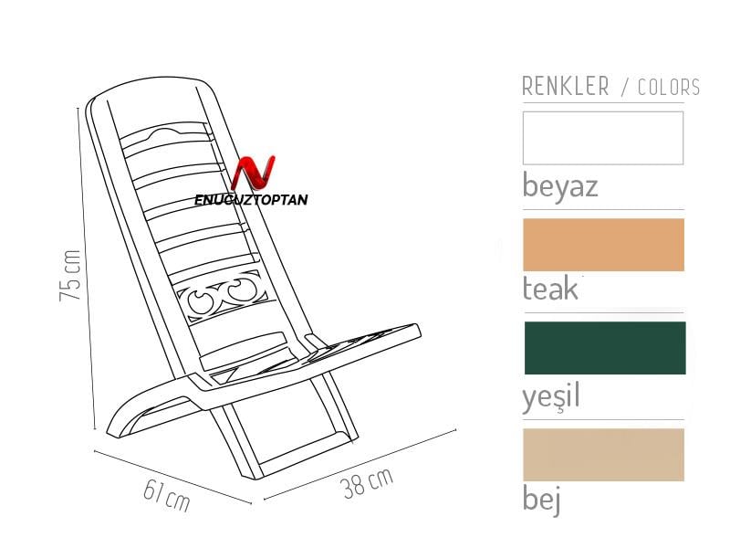 Holiday HZ200 Cindy Kum Şezlongu | ID1541
