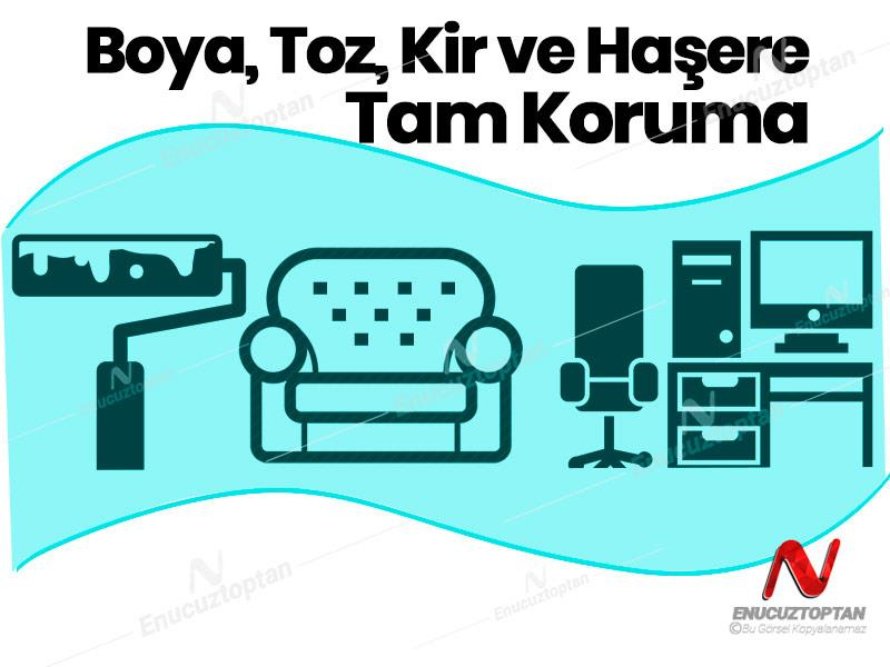 İpsan Mavi Renk Pratik Branda Zemin Örtüsü 20 Metrekare | ID4854