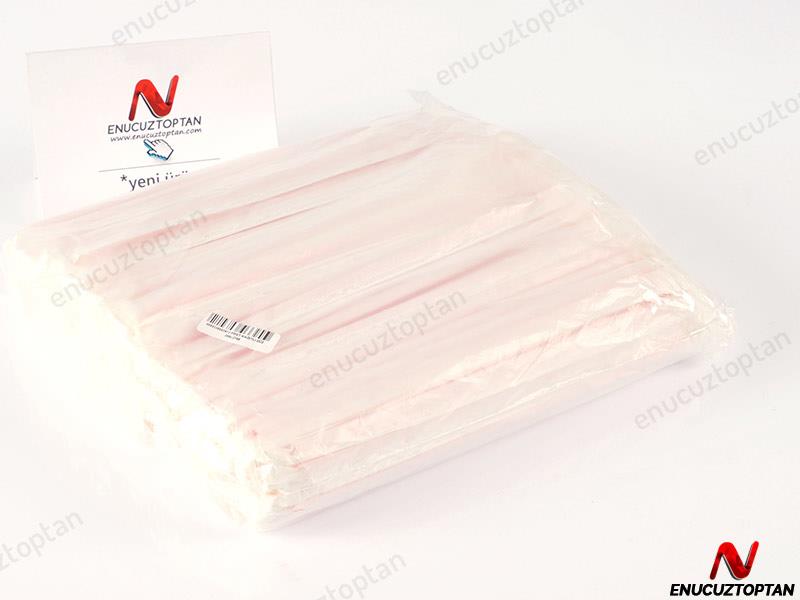 Kağıt Sargılı Düz Pipet 20cm 200'lü Paket | ID1782