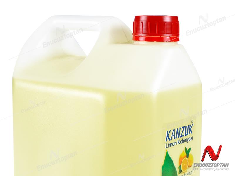 Kanzuk Limon Kolonyası Şeffaf Bidon 5 Litre | ID4105