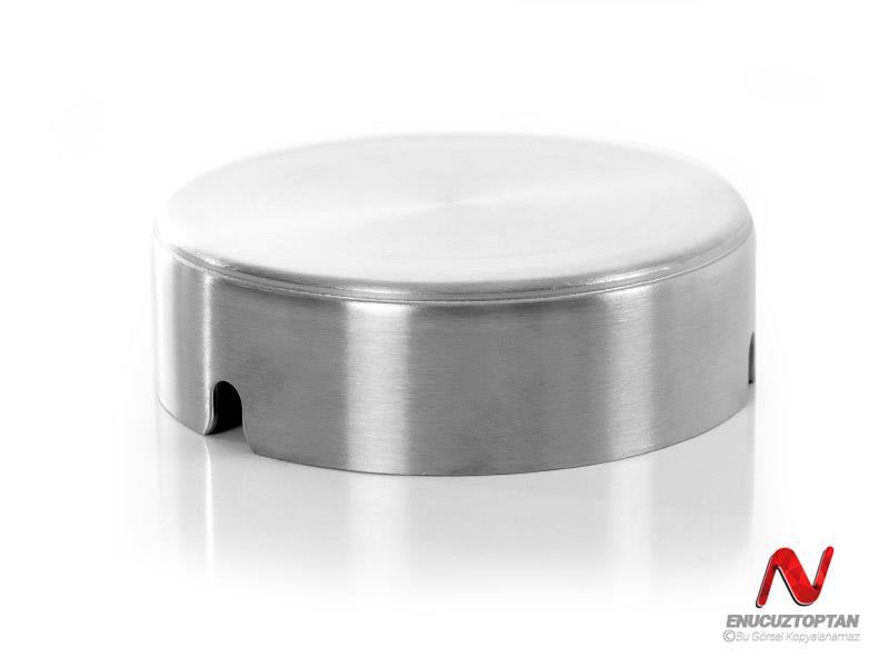 Krom 430 Yuvarlak Küllük Büyük 10cm | ID4764