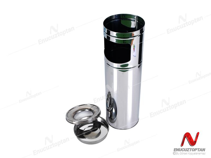 Krom 491 Silindir Kolon Küllük ve Çöp Kovası No:1 - 59x19cm | ID3009