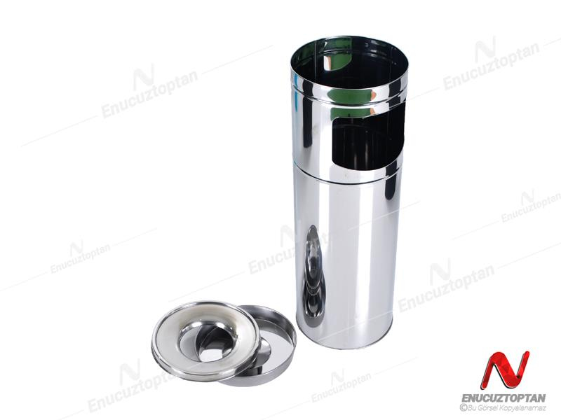 Krom 492 Silindir Kolon Küllük ve Çöp Kovası No:2 - 59x21cm | ID3008