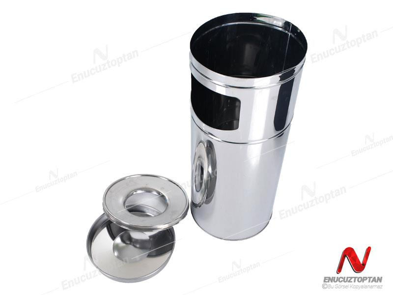 Krom 493 Silindir Kolon Küllük ve Çöp Kovası No:3 - 59x25cm | ID3007