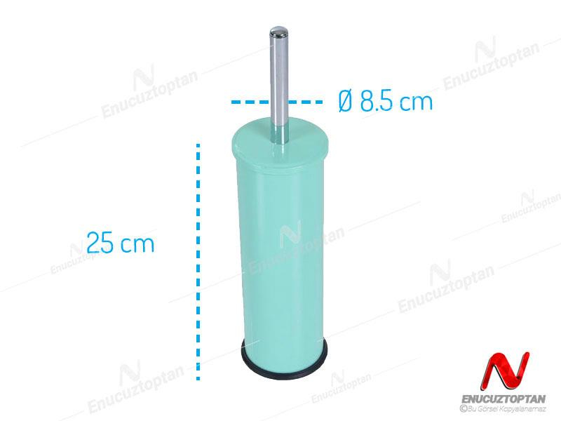 Krom Boyalı Paslanmaz Klozet Fırçası Hazneli | ID3015