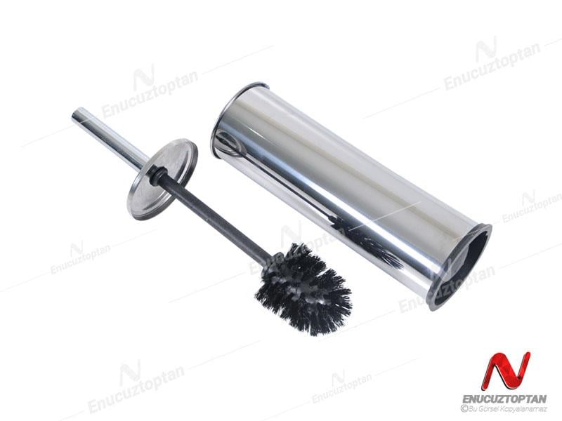 Krom Paslanmaz Klozet Fırçası Hazneli | ID3014