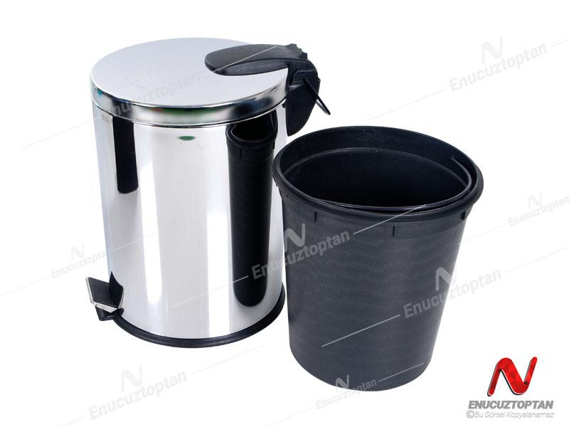 Krom Pedallı Çöp Kovası Ofis Tipi 30 Litre | ID3002